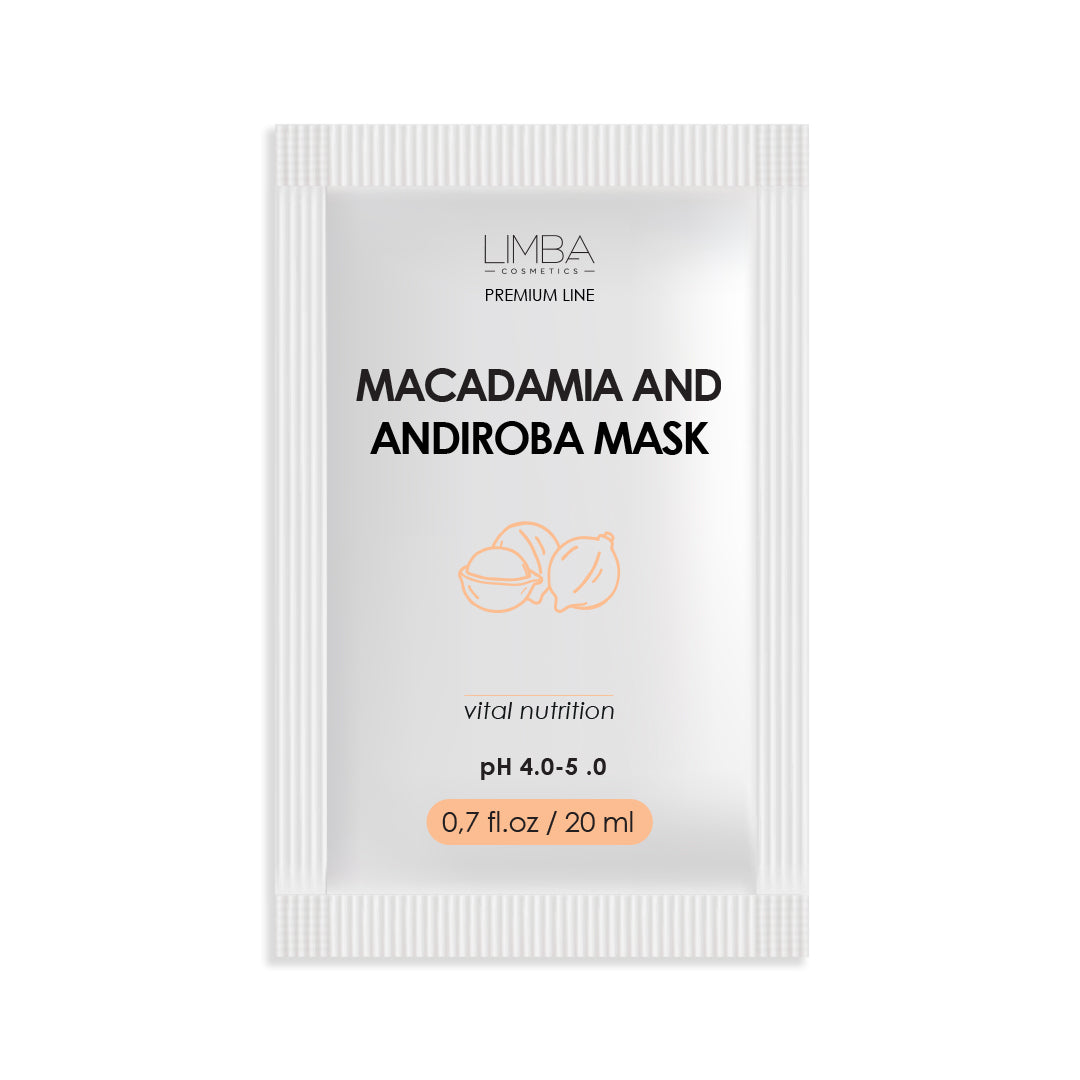 LIMBA COSMETICS PREMIUM LINE MACADAMIA AND ANDIROBA MASK