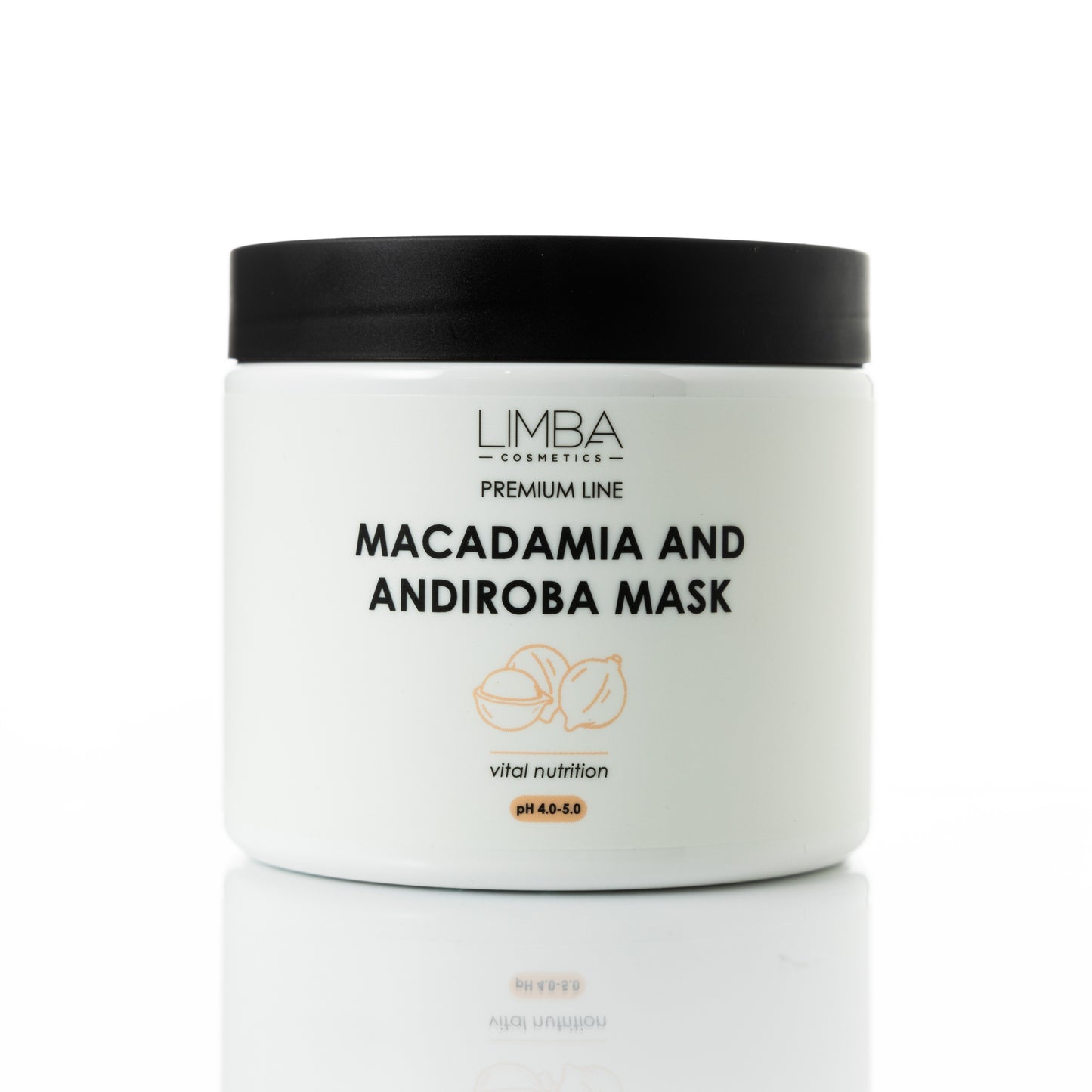 LIMBA COSMETICS PREMIUM LINE MACADAMIA AND ANDIROBA MASK
